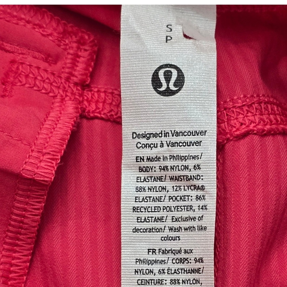 Lululemon Beyond the Studio Ruched Cargo Pants Pink Joggers Size Small P - Picture 6 of 12